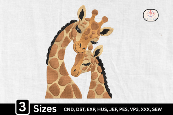 Download Safari Animal Love Giraffe Baby Mom - Safari Collection