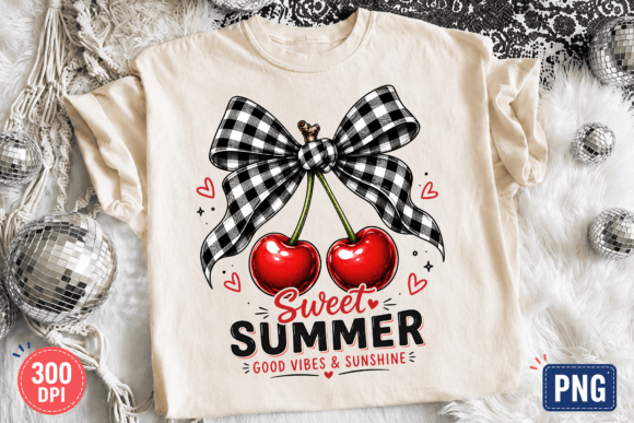 Download Cherry Bow Sweet Summer PNG - Bow Collection