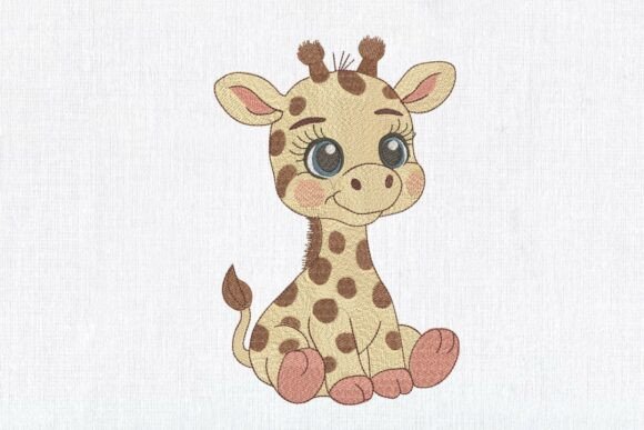 Download Cute Baby Giraffe Boy Safari Animal - Safari Collection
