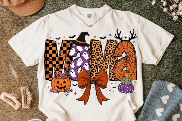 Download Mama Halloween Bow PNG - Bow Collection