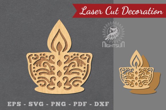 Download Diwali Lamp Laser Cut Decoration 6 - Diwali Collection